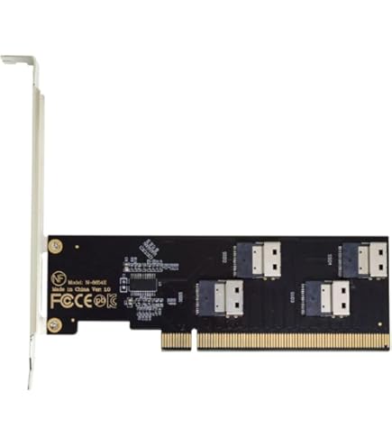 Amazon.com: NFHK Dual Slimline SFF-8654 8X 4 NVME to PCIE Express